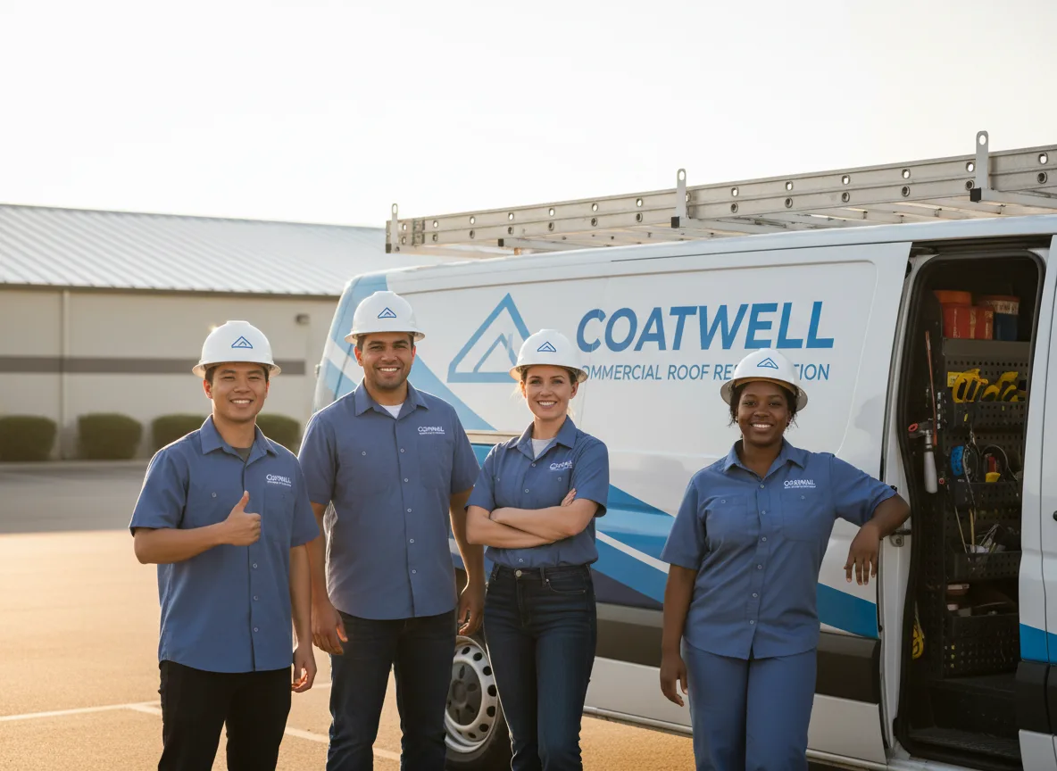 Commercial roof coating company in New Sweden, ME